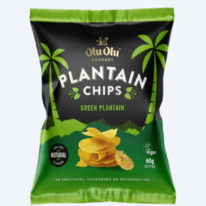 Olu Olu Plantain Crisps Green